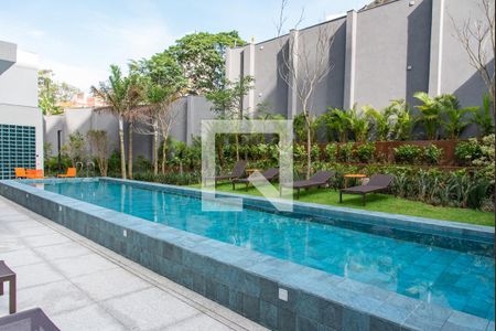 Studio para alugar com 24m², 1 quarto e sem vagaPiscina