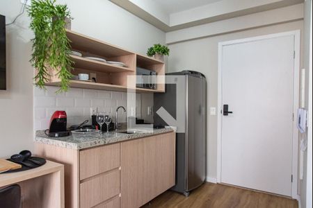 Studio para alugar com 24m², 1 quarto e sem vagaCozinha