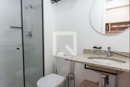 Studio para alugar com 24m², 1 quarto e sem vagaBanheiro