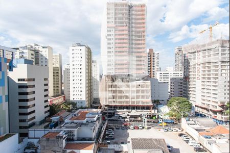 Vista da varanda de kitnet/studio para alugar com 1 quarto, 24m² em Paraíso, São Paulo