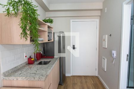 Studio para alugar com 24m², 1 quarto e sem vagaCozinha