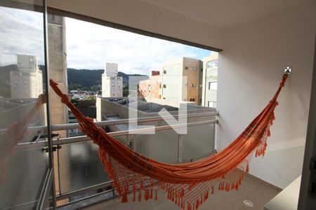 Varanda de apartamento para alugar com 3 quartos, 85m² em Balneario Cidade Atlantica, Guarujá
