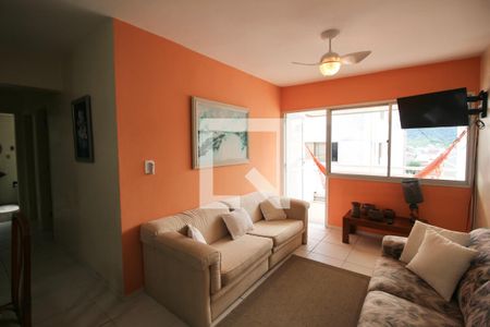 Sala de apartamento para alugar com 3 quartos, 85m² em Balneario Cidade Atlantica, Guarujá