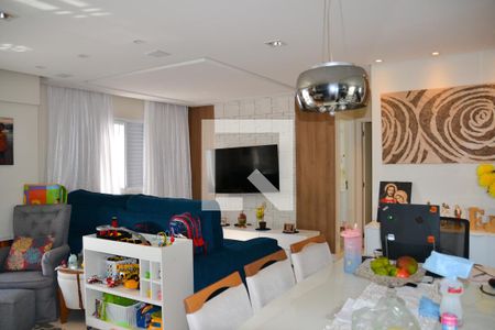 Sala de apartamento à venda com 2 quartos, 81m² em Santa Maria, São Caetano do Sul