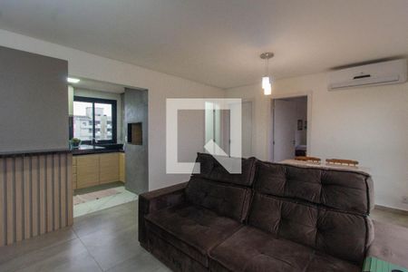 Sala de apartamento para alugar com 2 quartos, 58m² em Dom Feliciano, Gravataí