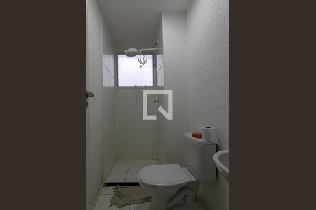 banheiro social_2 de apartamento para alugar com 2 quartos, 46m² em Vila Cristalia, São Paulo