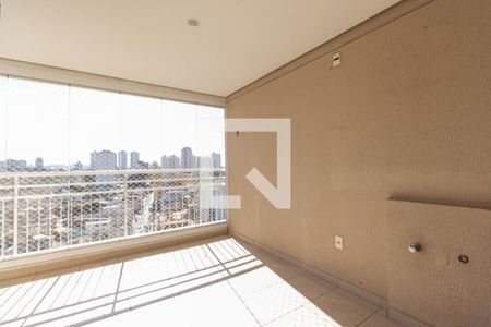 Varanda  de apartamento à venda com 3 quartos, 80m² em Vila Dom Pedro I, São Paulo
