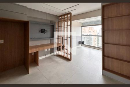 Sala de apartamento à venda com 1 quarto, 32m² em Jardim das Acácias, São Paulo