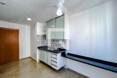 Sala/Cozinha de apartamento para alugar com 1 quarto, 33m² em Belenzinho, São Paulo
