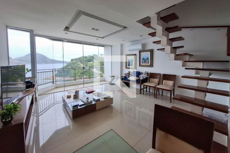 Sala de apartamento à venda com 3 quartos, 135m² em Boa Viagem, Niterói