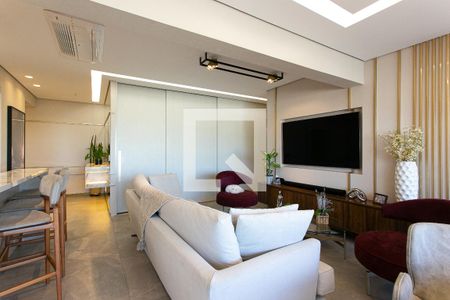 Sala de apartamento à venda com 3 quartos, 115m² em Belenzinho, São Paulo