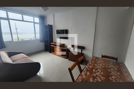 Sala de apartamento para alugar com 1 quarto, 50m² em José Menino, Santos