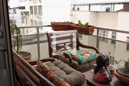 Varanda da Sala de apartamento à venda com 3 quartos, 119m² em Tijuca, Rio de Janeiro