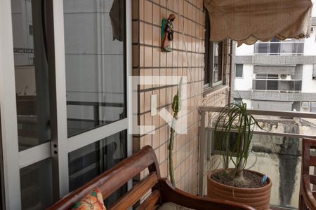 Varanda da Sala de apartamento à venda com 3 quartos, 119m² em Tijuca, Rio de Janeiro