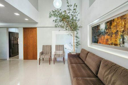 Sala de apartamento para alugar com 3 quartos, 96m² em Jardim Goiás, Goiânia