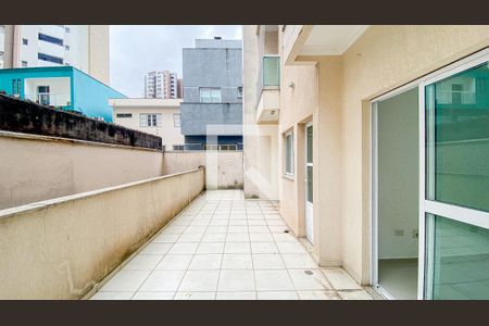 Varanda Sala - Sala de Jantar de apartamento à venda com 3 quartos, 80m² em Vila Bastos, Santo André