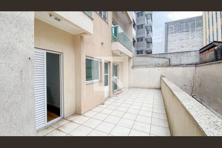 Varanda Sala - Sala de Jantar de apartamento à venda com 3 quartos, 80m² em Vila Bastos, Santo André