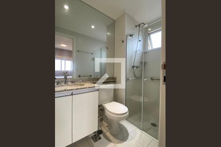 Banheiro da Suíte de apartamento à venda com 2 quartos, 67m² em Vila Alexandria, São Paulo