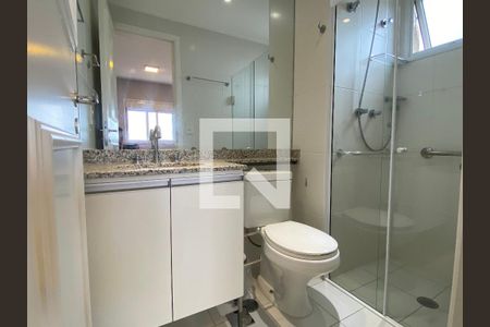 Banheiro da Suíte de apartamento à venda com 2 quartos, 67m² em Vila Alexandria, São Paulo