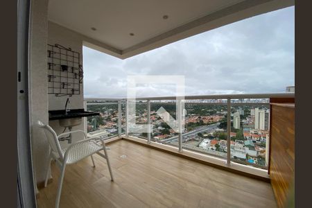 Varanda da Sala de apartamento à venda com 2 quartos, 67m² em Vila Alexandria, São Paulo