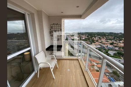 Varanda da Sala de apartamento para alugar com 2 quartos, 67m² em Vila Alexandria, São Paulo