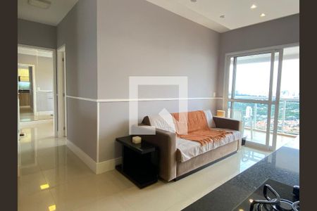 Sala de apartamento à venda com 2 quartos, 67m² em Vila Alexandria, São Paulo