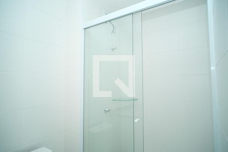Banheiro da Suíte de apartamento à venda com 1 quarto, 24m² em Pinheiros, São Paulo