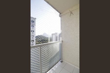 Varanda da Sala de apartamento para alugar com 2 quartos, 52m² em Recreio dos Bandeirantes, Rio de Janeiro