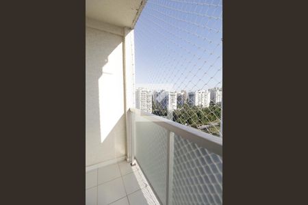 Varanda da Sala de apartamento para alugar com 2 quartos, 52m² em Recreio dos Bandeirantes, Rio de Janeiro