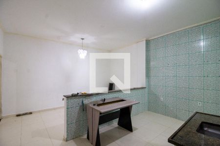 Sala/Cozinha de casa para alugar com 1 quarto, 58m² em Parque Continental I, Guarulhos