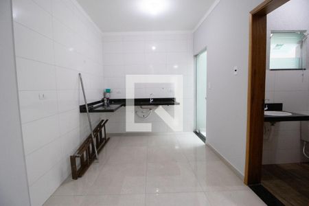 Cozinha de casa à venda com 1 quarto, 142m² em Vila Curuca, Santo André