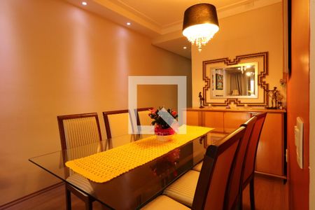 Sala de Jantar de apartamento à venda com 3 quartos, 85m² em Vila Valparaiso, Santo André