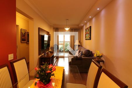 Sala de apartamento à venda com 3 quartos, 85m² em Vila Valparaiso, Santo André