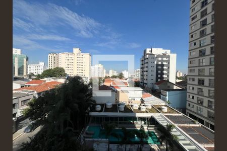 Vista da Sala de apartamento à venda com 2 quartos, 68m² em Mirandópolis, São Paulo