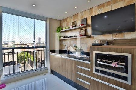 Varanda gourmet de apartamento à venda com 3 quartos, 95m² em Catumbi, São Paulo