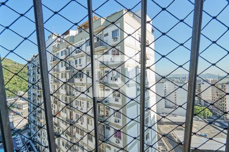 Sala Varanda Vista de apartamento à venda com 2 quartos, 56m² em Rocha, Rio de Janeiro