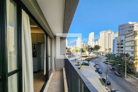 Sacada de apartamento para alugar com 1 quarto, 44m² em Setor Oeste, Goiânia