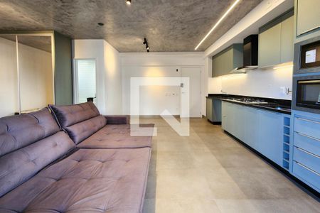 Sala/Cozinha de apartamento para alugar com 1 quarto, 44m² em Setor Oeste, Goiânia