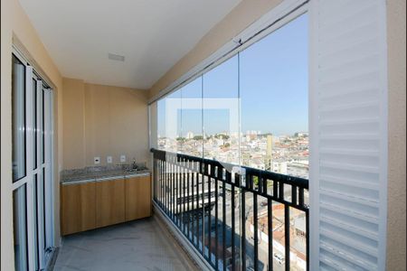 Varanda da Sala de apartamento para alugar com 2 quartos, 46m² em Jardim Flor da Montanha, Guarulhos