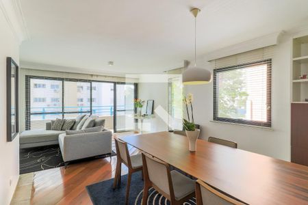 Sala de apartamento à venda com 3 quartos, 132m² em Brooklin Novo, São Paulo