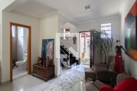 Ante Sala de casa de condomínio à venda com 3 quartos, 140m² em Garças, Belo Horizonte