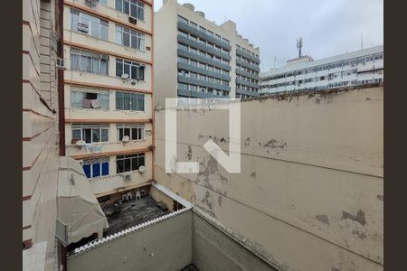 Vista da Sala de apartamento à venda com 1 quarto, 56m² em Tijuca, Rio de Janeiro