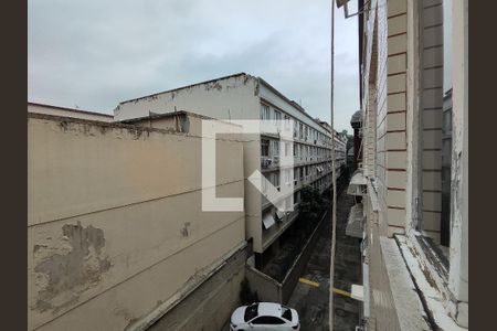 Vista da Sala de apartamento à venda com 1 quarto, 56m² em Tijuca, Rio de Janeiro