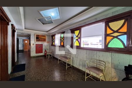 Hall de entrada de apartamento para alugar com 2 quartos, 86m² em Aviação, Praia Grande
