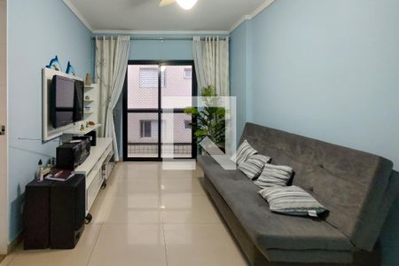 Sala de apartamento para alugar com 1 quarto, 72m² em Tupi, Praia Grande