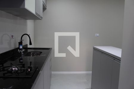 Sala/Cozinha de apartamento para alugar com 1 quarto, 29m² em Vila Lucia, São Paulo