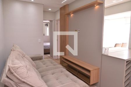 Sala de apartamento para alugar com 2 quartos, 57m² em Jardim, Santo André