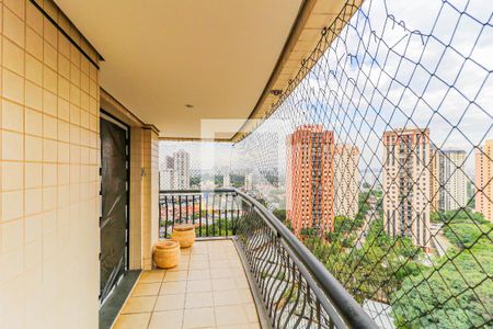 Varanda de apartamento para alugar com 3 quartos, 146m² em Santo Amaro, São Paulo