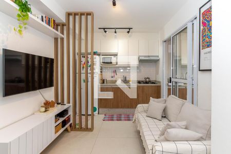 Sala/Cozinha de apartamento para alugar com 2 quartos, 45m² em Vila das Bandeiras, Guarulhos