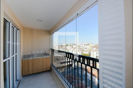 Varanda da Sala de apartamento para alugar com 2 quartos, 46m² em Jardim Flor da Montanha, Guarulhos